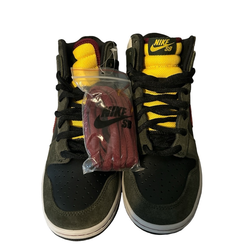 NIKE DUNK HIGH PREMIUM BOBA FETT SB 313171-361 MENS 7.5 NEW WITH BOX STAR WARS - Picture 2 of 9
